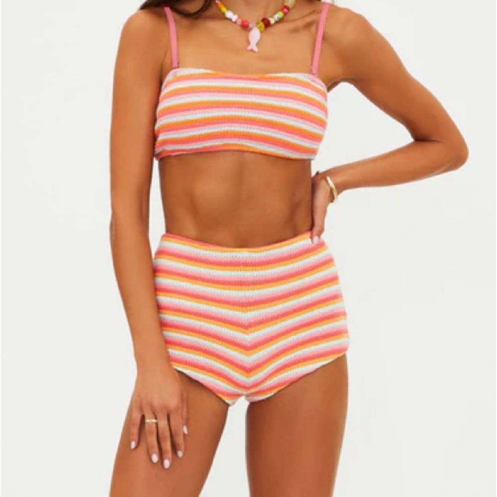 Beach Riot Crochet Shorts